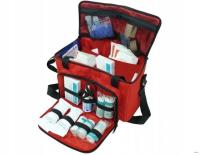 Apteczka Torba Medyczna + WYSPOSAŻENIE + AQUA-GEL