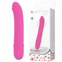 Wibrator Damski - Mini Silikonowy Analno-Waginalny - Pretty Love Beck