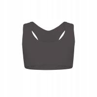 STANIK SPORTOWY SZEROKIE RAMIĄCZKA BAWEŁNA BIUSTONOSZ DZIEWCZĘCY 128-134