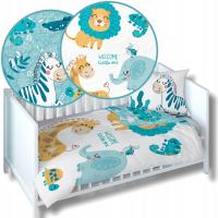 Постельное белье для детской кроватки 90X120 медведь котята слон совы экскаватор единорог зоопарк