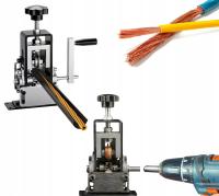 KOROWARKA ściągacz rozcinacz izolacji MASZYNA DO PRZEWODÓW KABLI miedź