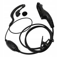 Słuchawki earpiece z mikrofonem do Xir P8268 P8668 APX6000 APX7000