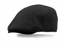 Kaszkiet мужской безрукавка классическая шапка черный