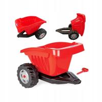 Przyczepka Wywrotka Do Traktorka Dziecięcego ACTIVE TARILER Czerwona 35 kg