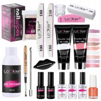 Zestaw uzupełniający XXL do paznokci 16x La'kier akrylożel gel flexy żel