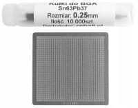 Универсальные BGA 0.25 mm 0.25 MM шарики реболлинга