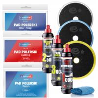 Набор из 3x полировальная паста Menzerna 3x губки для липучки e-Painter