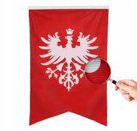 Flaga Powstania Wielkopolskiego KORONA 150x90 cm Powstanie 110g/m2 PREMIUM