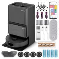 Robot sprzątający Welltec R90 Pro ze stacją 5w1 czarny