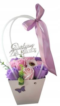 koszyk bukiet Kwiaty mydlane Zakończenie roku Podziękowania