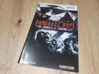 Resident Evil: The Umbrella Chronicles Nintendo Wii pudełkowa