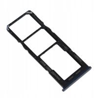 SZUFLADKA KARTY SIM SD SAMSUNG GALAXY M12 M127 CZARNA NOWA ORYGINALNA