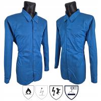 KOSZULA SPAWALNICZA TRUDNOPALNA Z ATESTAMI NIEPALNOŚCI NIEUŻYWANA r. 3XL