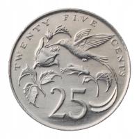 [R095] Jamajka 25 centów 1987 UNC