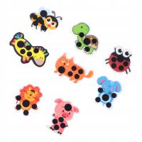 8 SZTUK TERMOMETR NA CZOŁO DZIECKA LEPKI TERMOMETR ELASTYCZNY TEST GORĄCZKI CIAŁA