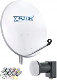 SCHWAIGER 714470 Cyfrowa antena satelitarna zestaw