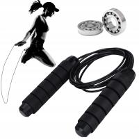 SKAKANKA BOKSERSKA TRENINGOWA REGULOWANA Z ŁOŻYSKAMI FITNESS CROSSFIT 280cm