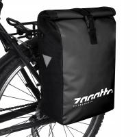 Велосипедная седельная сумка, водонепроницаемая седельная сумка для багажника, боковая, задняя, вместительная, ZAGATTO