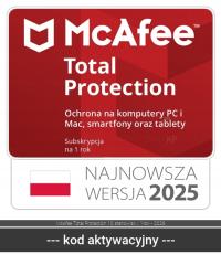McAfee Total Protection 10 st. / 12 miesięcy ESD