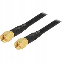 Kabel antenowy SMA wtyk / SMA wtyk RG58 1m