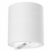 Настенный светильник GU10 с галогенной поверхностью, белый точечный потолочный светильник, простой ролик