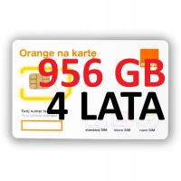 МОБИЛЬНЫЙ ИНТЕРНЕТ ДЛЯ ORANGE CARD БОЛЕЕ 956 ГБ 4 ГОДА SIM ДЛЯ МАРШРУТИЗАТОРА 4G 5G