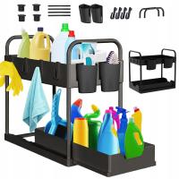 REGAŁ POD ZLEWOZMYWAK SZAFKA ORGANIZUJĄCA Z SZUFLADĄ PRZESUWNĄ