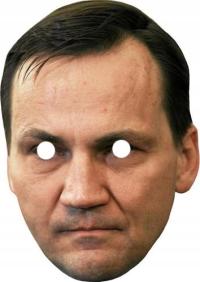 Maska RADOSŁAW SIKORSKI, Politycy, Celebryci