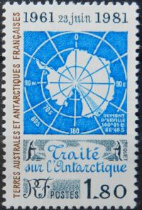 Francja - Terytorium Antarktyczne Mi. 157 **, 1981 r.