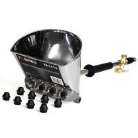 Tynkownica pneumatyczna tynkarka do tynku zapraw sufitów + 8 dysz metalowe