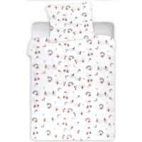 POŚCIEL 100x160+ 40x60 cm dziecięca jakość z gąskami kaczuszkami