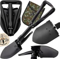 BSH SP2 COMPACT - SAPERKA WOJSKOWA CZARNA ŁOPATA WIELOFUNKCYJNA 47 cm