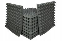 Акустические панели пирамидка акустическая пена 10x конусы губка стены Эхо