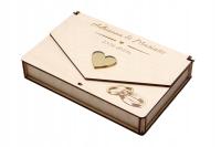 Коробка для денег конверт свадебный подарок сувенир