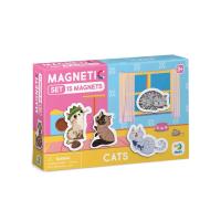 Gra edukacyjna magnetyczna Kotki magnesy dla dzieci