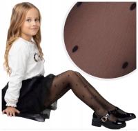 Desu детские колготки черный полиамид