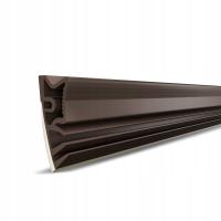 Uszczelka uszczelki do Okna Okien Drewnianych dwukomorowa brązowa KD-6 15m