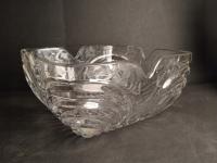 ANK STARA SZKLANA KRYSZTAŁOWA MISA MISKA PRL duża