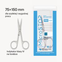 Torebki papierowe Microstop z wskaźnikiem klasy 75x150 PROcombined 100szt