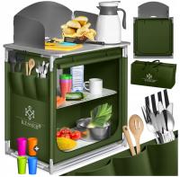 Szafka wolnostojąca KESSER zielony 62 cm x 86 cm x 82 cm s68