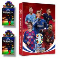 Большой футбольный альбом для 432 футбольных карт Евро 2024 3D 60 карт бесплатно