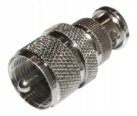 Przejście - Adapter typ BNC wt - typ UHF wt