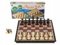 Шахматы магнитные шашки 2в1