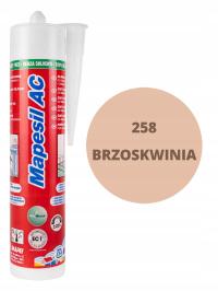 Silikon Mapei MAPESIL AC 310 ml 258 brzoskwinia