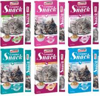 Benek Creamy Snack Liquid Mus Krem Sosik Przysmak dla kota MIX SMAKÓW 360g