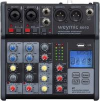 4 kanałowy profesionalny MIKSER WEYMIC SE-40 konsola mixer DJ