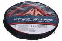 PRZEWODY KABLE ROZRUCHOWE 800A DŁ. 6M GRUBE + POKROWIEC