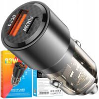 МОЩНОЕ БЫСТРОЕ АВТОМОБИЛЬНОЕ ЗАРЯДНОЕ УСТРОЙСТВО TYPE-C USB-C БЫСТРАЯ ЗАРЯДКА 83 ВТ