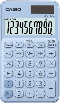 Kalkulator CASIO SL-310UC-LB-S Jasnoniebieski
