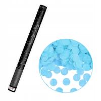 Трубка для съемки конфетти синего цвета для гендерного откровения годовалого мальчика 60 см